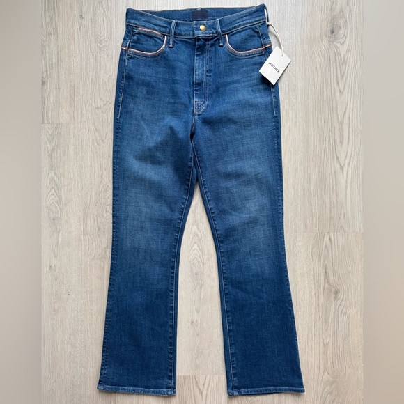 MOTHER Denim - NWT MOTHER Denim Jeans Snap Hustler Ankle High Rise What I had before Size 28